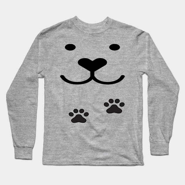 Adorable dog Gift. Pet lover. Long Sleeve T-Shirt by Just Simple and Awesome